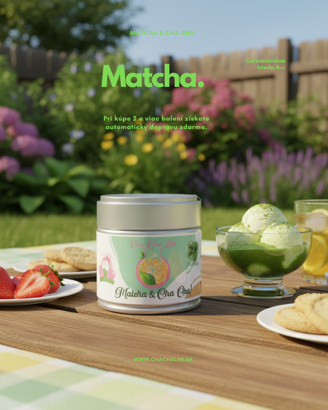ChaChaLab - Ceremonial matcha A++ (30g) - green tea powder
