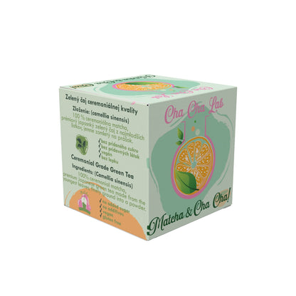 Ceremonial matcha – powdered green tea (Camellia sinensis)